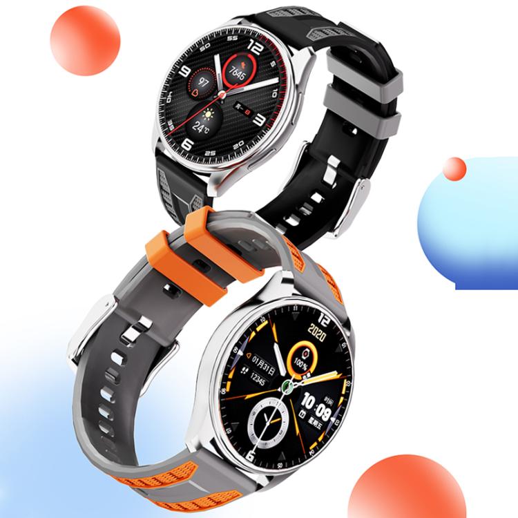 Cinturino per orologio xDfind in silicone bicolore, 20mm, 22mm
