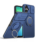 Custodia per telefono con schermo scorrevole, supporto magnetico girevole e protezione per la fotocamera., For Galaxy A27 5G, For Galaxy A06 / A07 4G, For Galaxy A56 5G