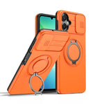 Custodia per telefono con schermo scorrevole, supporto magnetico girevole e protezione per la fotocamera., For Galaxy A27 5G, For Galaxy A06 / A07 4G, For Galaxy A56 5G