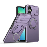 Custodia per telefono con schermo scorrevole, supporto magnetico girevole e protezione per la fotocamera., For Galaxy A27 5G, For Galaxy A06 / A07 4G, For Galaxy A56 5G
