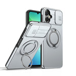 Custodia per telefono con schermo scorrevole, supporto magnetico girevole e protezione per la fotocamera., For Galaxy A27 5G, For Galaxy A06 / A07 4G, For Galaxy A56 5G