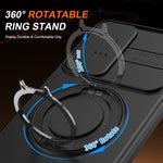 Custodia per telefono con schermo scorrevole, supporto magnetico girevole e protezione per la fotocamera., For Galaxy A16 / A17 / A26, For Galaxy A57 5G, For Galaxy A37 5G / A36 5G