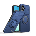 Custodia per telefono con schermo scorrevole, supporto magnetico girevole e protezione per la fotocamera., For Galaxy A16 / A17 / A26, For Galaxy A57 5G, For Galaxy A37 5G / A36 5G