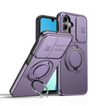 Custodia per telefono con schermo scorrevole, supporto magnetico girevole e protezione per la fotocamera., For Galaxy A16 / A17 / A26, For Galaxy A57 5G, For Galaxy A37 5G / A36 5G