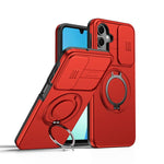 Custodia per telefono con schermo scorrevole, supporto magnetico girevole e protezione per la fotocamera., For Galaxy A16 / A17 / A26, For Galaxy A57 5G, For Galaxy A37 5G / A36 5G