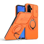 Custodia per telefono con schermo scorrevole, supporto magnetico girevole e protezione per la fotocamera., For Galaxy A16 / A17 / A26, For Galaxy A57 5G, For Galaxy A37 5G / A36 5G