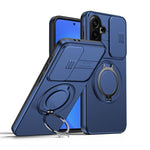 Custodia per telefono con schermo scorrevole, supporto magnetico girevole e protezione per la fotocamera., For Galaxy A16 / A17 / A26, For Galaxy A57 5G, For Galaxy A37 5G / A36 5G