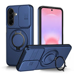 Custodia per telefono con schermo scorrevole, supporto magnetico girevole e protezione per la fotocamera., For Galaxy A27 5G, For Galaxy A06 / A07 4G, For Galaxy A56 5G