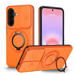 Custodia per telefono con schermo scorrevole, supporto magnetico girevole e protezione per la fotocamera., For Galaxy A27 5G, For Galaxy A06 / A07 4G, For Galaxy A56 5G