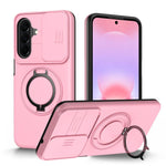 Custodia per telefono con schermo scorrevole, supporto magnetico girevole e protezione per la fotocamera., For Galaxy A27 5G, For Galaxy A06 / A07 4G, For Galaxy A56 5G