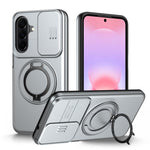 Custodia per telefono con schermo scorrevole, supporto magnetico girevole e protezione per la fotocamera., For Galaxy A27 5G, For Galaxy A06 / A07 4G, For Galaxy A56 5G