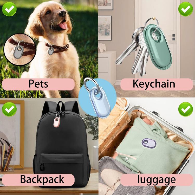 Custodia protettiva XDcase impermeabile in TPU a copertura totale con portachiavi, 1PC (Transparent), 1PC (Transparent Green), 1PC (Transparent Blue), 1PC (Transparent Black), 1PC (Transparent Red), 1PC (Transparent Purple)
