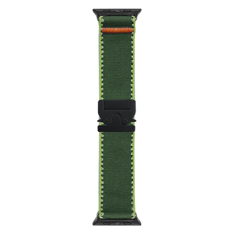 Cinturino per orologio xDfind in nylon con fibbia a paracadute Wild Path., For Apple Watch 42 / 44 / 45 / 46 / 49mm, For Apple Watch 38 / 40 / 41 / S11 42mm
