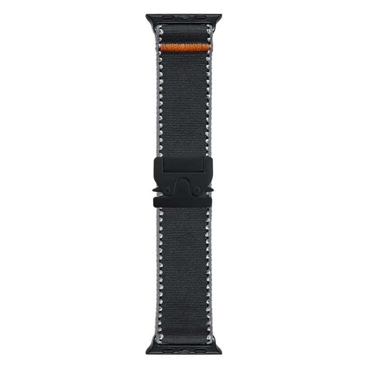 Cinturino per orologio xDfind in nylon con fibbia a paracadute Wild Path., For Apple Watch 42 / 44 / 45 / 46 / 49mm, For Apple Watch 38 / 40 / 41 / S11 42mm