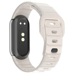 Cinturino per orologio in silicone con fibbia inversa stile armatura xDfind, For Xiaomi Smart Band 10 / 9 / 8
