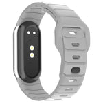 Cinturino per orologio in silicone con fibbia inversa stile armatura xDfind, For Xiaomi Smart Band 10 / 9 / 8