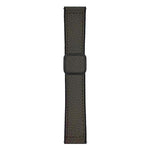 Cinturino per orologio xDfind in ecopelle vegana con fibbia magnetica e texture litchi a testa piatta., 18mm, 20mm