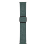 Cinturino per orologio xDfind in ecopelle vegana con fibbia magnetica e texture litchi a testa piatta., 18mm, 20mm