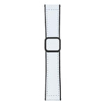 Cinturino per orologio xDfind in ecopelle vegana con fibbia magnetica e texture litchi a testa piatta., 22mm