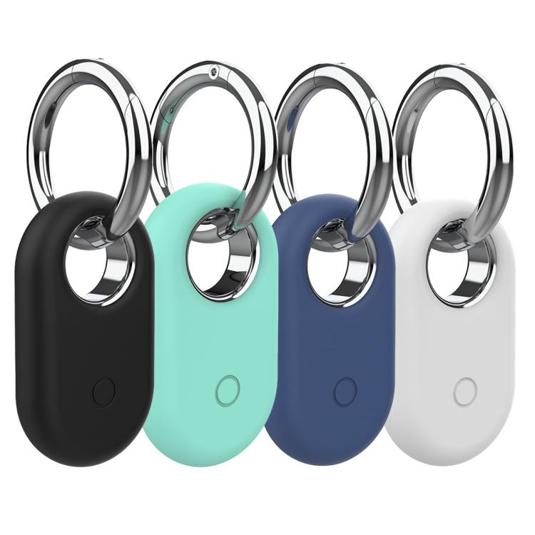XDcase - Set di 4 portachiavi con custodia protettiva in silicone, 4PCS (Black Green Blue White), 4PCS (Black Red Pink White)