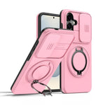 Custodia per telefono con schermo scorrevole, supporto magnetico girevole e protezione per la fotocamera., For Galaxy S25 / S24 5G, For Galaxy S25+ / S24+ 5G, For Galaxy S25 Ultra 5G