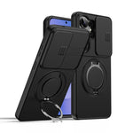 Custodia per telefono con schermo scorrevole, supporto magnetico girevole e protezione per la fotocamera., For Galaxy S25 / S24 5G, For Galaxy S25+ / S24+ 5G, For Galaxy S25 Ultra 5G