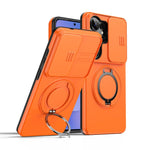 Custodia per telefono con schermo scorrevole, supporto magnetico girevole e protezione per la fotocamera., For Galaxy S25 / S24 5G, For Galaxy S25+ / S24+ 5G, For Galaxy S25 Ultra 5G