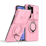 Custodia per telefono con schermo scorrevole, supporto magnetico girevole e protezione per la fotocamera., For Galaxy S25 / S24 5G, For Galaxy S25+ / S24+ 5G, For Galaxy S25 Ultra 5G
