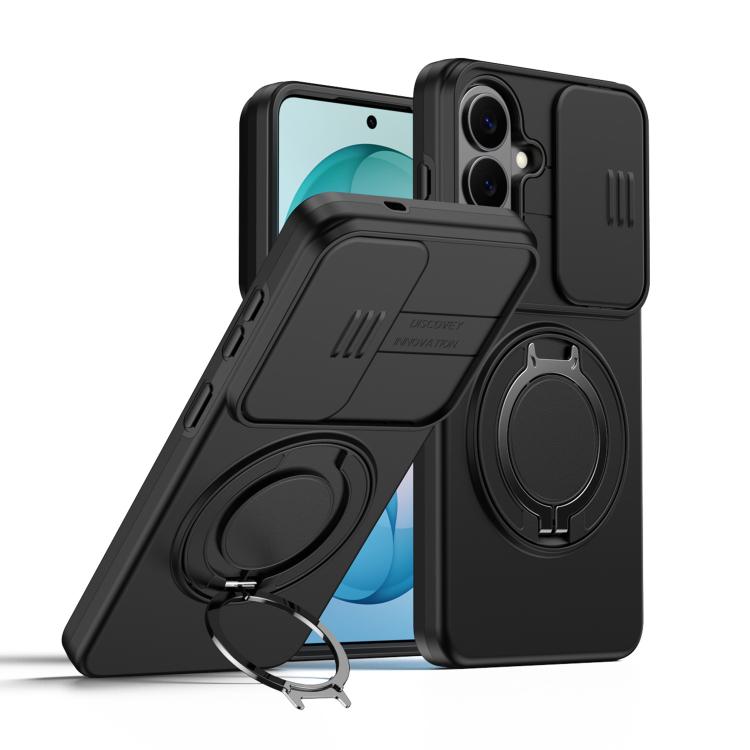 Custodia per telefono con schermo scorrevole, supporto magnetico girevole e protezione per la fotocamera., For Galaxy S26 FE 5G, For Galaxy Z Fold8 Ultra 5G, For Galaxy S26+ 5G
