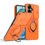 Custodia per telefono con schermo scorrevole, supporto magnetico girevole e protezione per la fotocamera., For Galaxy S26 FE 5G, For Galaxy Z Fold8 Ultra 5G, For Galaxy S26+ 5G