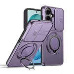 Custodia per telefono con schermo scorrevole, supporto magnetico girevole e protezione per la fotocamera., For Galaxy S26 FE 5G, For Galaxy Z Fold8 Ultra 5G, For Galaxy S26+ 5G