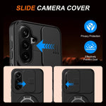 Custodia per telefono con schermo scorrevole, supporto magnetico girevole e protezione per la fotocamera., For Galaxy S26 FE 5G, For Galaxy Z Fold8 Ultra 5G, For Galaxy S26+ 5G