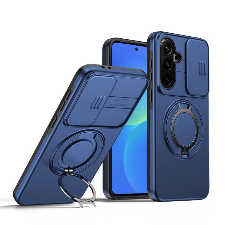 Custodia per telefono con schermo scorrevole, supporto magnetico girevole e protezione per la fotocamera., For Galaxy S26 FE 5G, For Galaxy Z Fold8 Ultra 5G, For Galaxy S26+ 5G