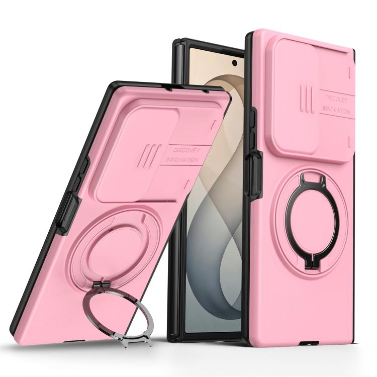 Custodia per telefono con schermo scorrevole, supporto magnetico girevole e protezione per la fotocamera., For Galaxy S26 FE 5G, For Galaxy Z Fold8 Ultra 5G, For Galaxy S26+ 5G
