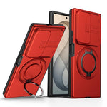 Custodia per telefono con schermo scorrevole, supporto magnetico girevole e protezione per la fotocamera., For Galaxy S26 FE 5G, For Galaxy Z Fold8 Ultra 5G, For Galaxy S26+ 5G