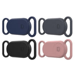 XDcase 4 pezzi Custodia protettiva in silicone impermeabile con design a scudo per animali domestici, 4PCS