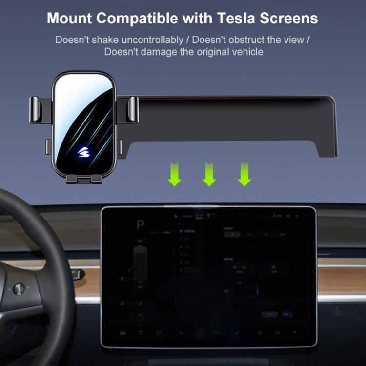 Supporto telefono auto estensibile per Tesla Model 3 Y X S