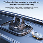 Supporto auto antiscivolo girevole per smartphone 4,7-7,2"