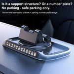Supporto auto antiscivolo girevole per smartphone 4,7-7,2"