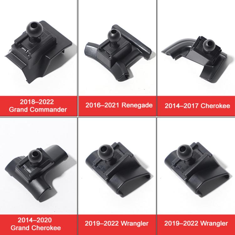 Supporto telefono auto in metallo compatibile Jeep