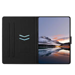 Custodia per tablet smart in ecopelle con texture litchi e verniciatura Voltage., For iPad mini 5 / 4 / 3 / 2 / 1, For iPad 9.7 2018 / 2017