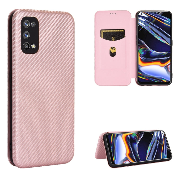 Struttura in fibra di carbonio Flip orizzontale magnetico Custodia in pelle TPU + PC + PU con slot per schede, For OPPO Realme 7 Pro, For Alcatel 1SE 2020 (Pink), For Alcatel 1SE 2020 (Black), For Alcatel 1SE 2020 (Blue), For Alcatel 1SE 2020 (Green)  ...