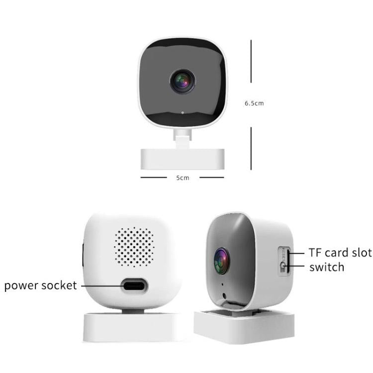 Telecamera di sorveglianza wireless WiFi intelligente ad alta definizione grandangolare, 30W Pixels, 300W Pixels