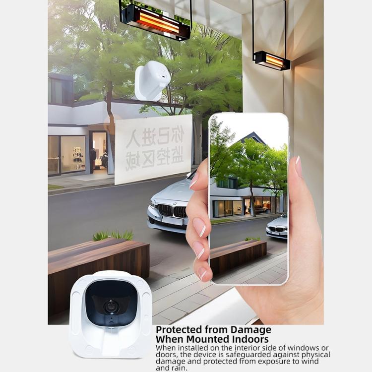 Telecamera di sorveglianza wireless WiFi intelligente ad alta definizione grandangolare, 30W Pixels, 300W Pixels