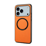 Custodia magnetica per telefono Denior A08 in PU effetto pelle di vitello vegana., For iPhone 17 Pro Max, For iPhone 17 Pro, For iPhone 17, For iPhone Air