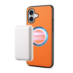 Custodia magnetica per telefono Denior A08 in PU effetto pelle di vitello vegana., For iPhone 17 Pro Max, For iPhone 17 Pro, For iPhone 17, For iPhone Air
