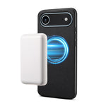 Custodia magnetica per telefono Denior A08 in PU effetto pelle di vitello vegana., For iPhone 17 Pro Max, For iPhone 17 Pro, For iPhone 17, For iPhone Air