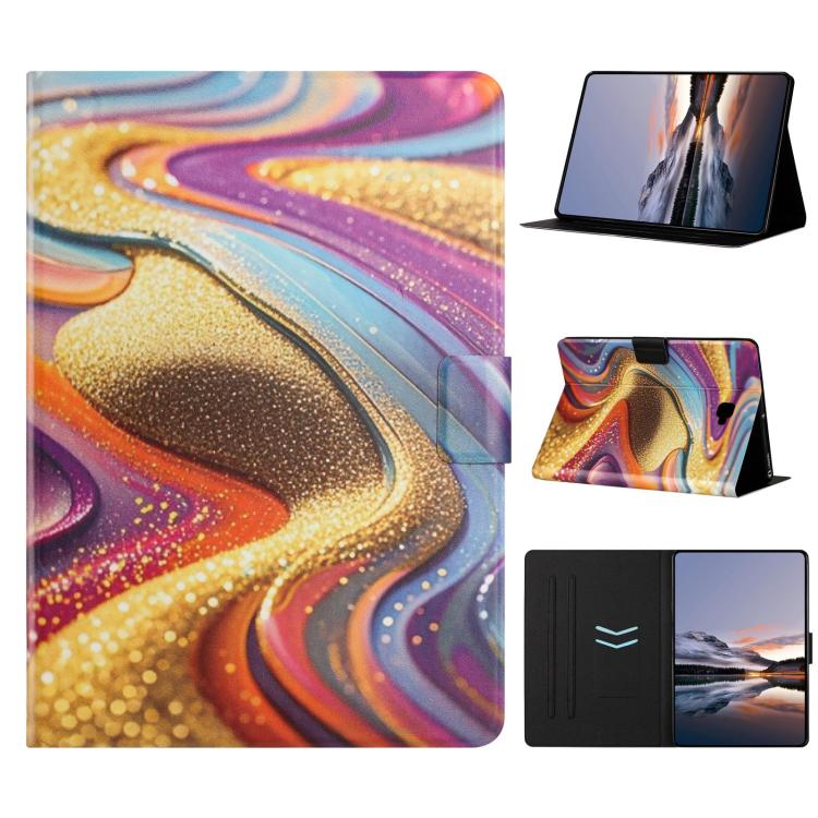 Custodia per tablet smart in ecopelle con texture litchi e verniciatura Voltage., For Samsung Galaxy Tab A 10.5 T590, For Samsung Galaxy Tab A 10.1 2016