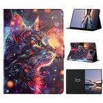 Custodia per tablet smart in ecopelle con texture litchi e verniciatura Voltage., For Samsung Galaxy Tab A 10.5 T590, For Samsung Galaxy Tab A 10.1 2016