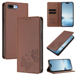 Robusta custodia per telefono in ecopelle con doppia protezione RFID a farfalla e magnete., For iPhone XS Max, For iPhone 8 Plus / 7 Plus